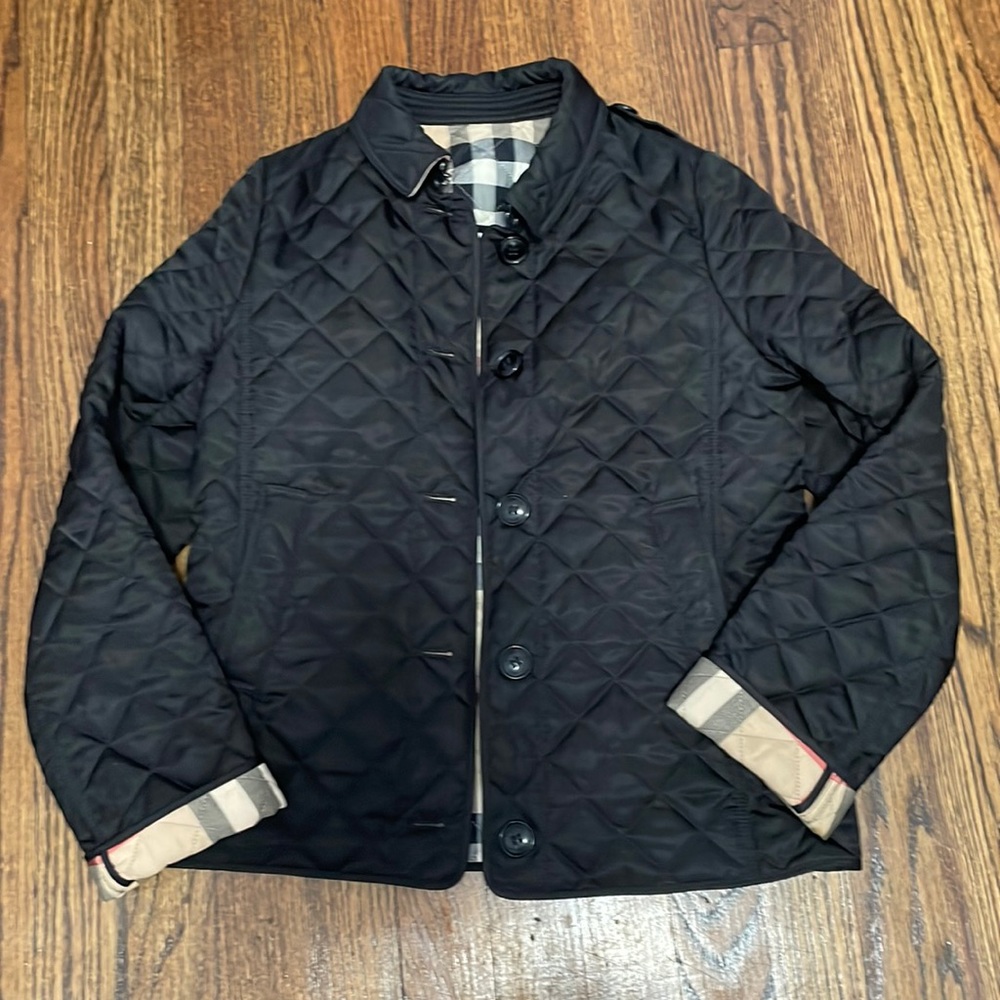 Burberry quilted jacket